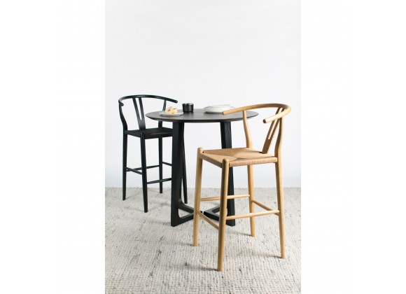 Moe's Home Collection Godenza Counter Table - Black Ash - Lifestyle