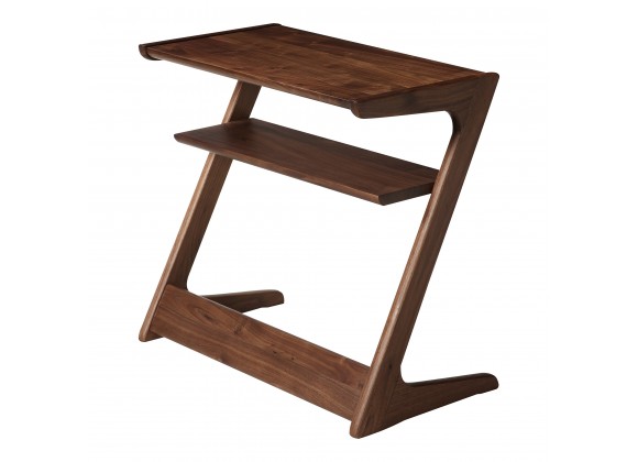 Moe's Home Collection Sakai Accent Table - Walnut - Front Side Angle