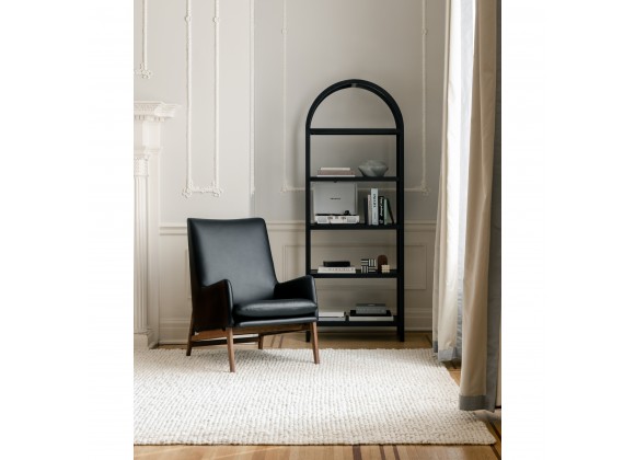 Moe's Home Collection Eero Bookcase in Black - Lifestyle