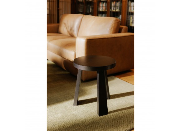 Moe's Home Collection Lund Stool in Black Oak - Lifestyle