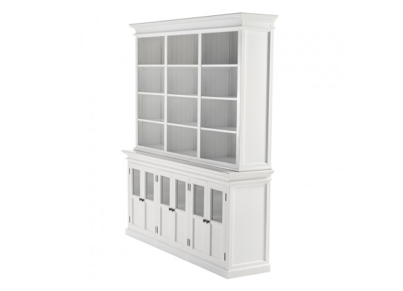 Nova Solo Halifax Hutch Unit with 6 Glass Doors 3