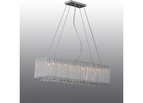 Bromi Crystalline Modern 10 Lights Crystals Chandelier