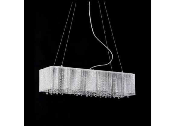 Bromi Crystalline Modern 6 Lights Crystals Chandelier