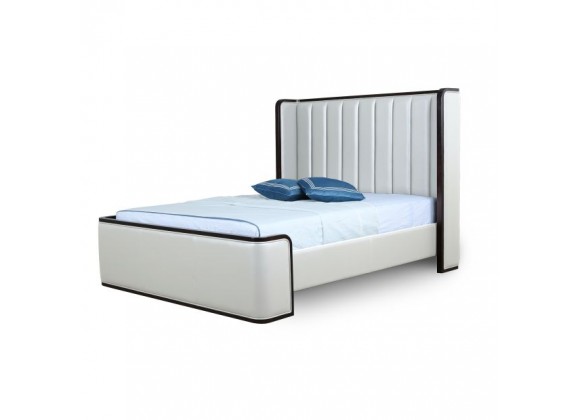 Manhattan Comfort Kingdom Cream Full Bed / Queen