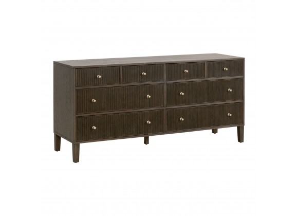 Essentials For Living Highland 8-Drawer Dresser - Front Side Angle