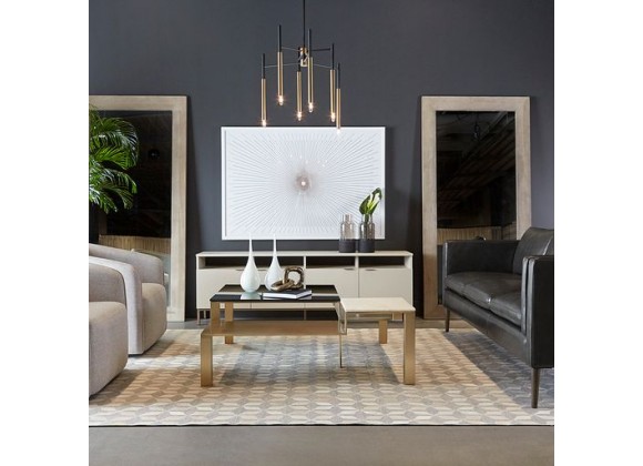 Sunpan Kyoto Hand-Made Rug - Ivory in 5' X 8' / 9' X 12' - Lifestyle
