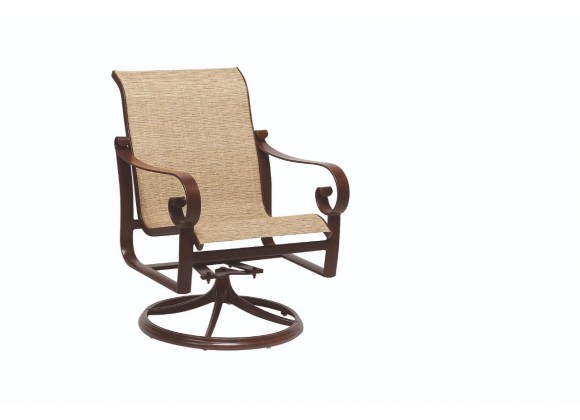 Woodard Belden Sling Swivel Rocker