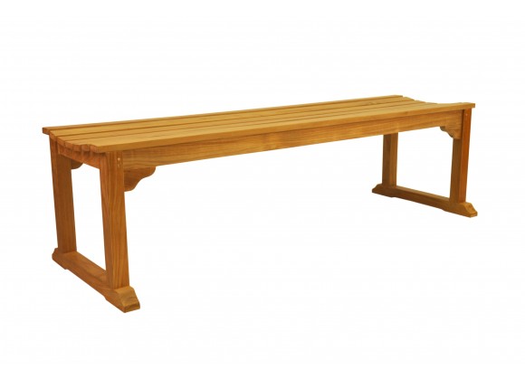 Anderson Teak Mason 3-Seater Backless Bench - Front