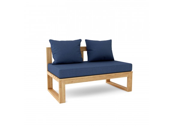 Anderson Teak Straight Modular Deep Seating - Navy 