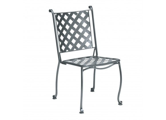 Woodard Et Cetera Maddox Bistro Side Chair with Optional Cushion