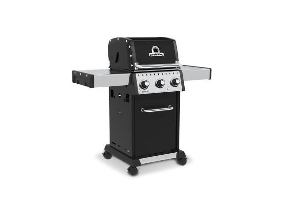 Broil King Baron 320 Pro Grill - NG/LP - Closed and Angled