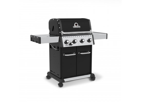 Broil King Baron 440 Pro Grill - NG/LP - Closed and Angled