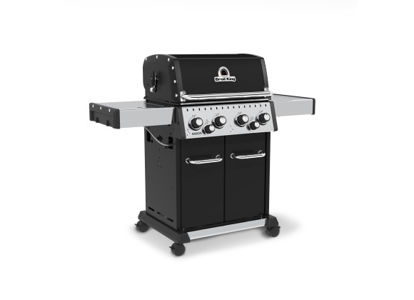 Broil King Baron 490 Pro Grill - NG/LP - Closed and Angled