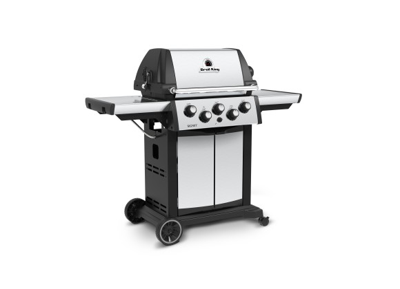 Broil King Signet 390 - NG/LP - Angled and Close