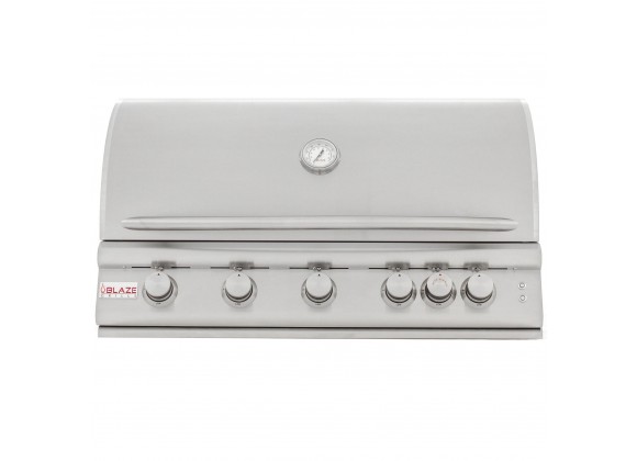 Blaze Grills 40-Inch 5-Burner LTE Gas Grill - Front and Closed