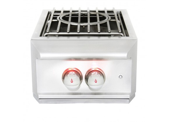 Blaze Grills Professional Built-in Power Burner - Front with Grill Shown