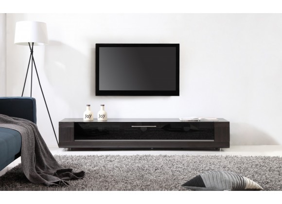 Editor Remix TV Stand - Ebony Veneer