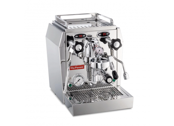 La Pavoni "Botticelli" Dual Boiler Espresso/Cappuccino Machine - Angled