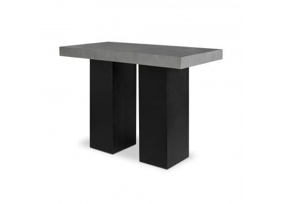 Moe's Home Collection Lithic Outdoor Bar Table - Front Side Angle