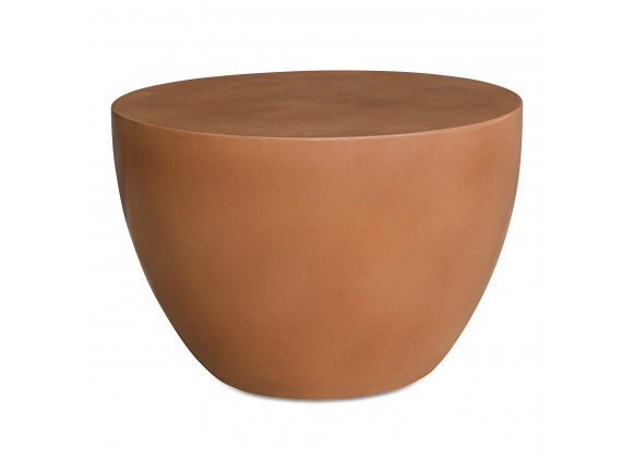 Moe's Home Collection Insitu Side Table - Terracotta - Front Angle