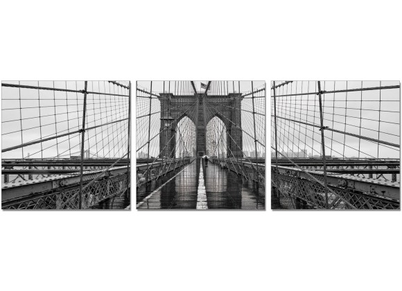 J&M Furniture Acrylic Wall Art Brooklyn Bridge Classic | SH-71438ABC