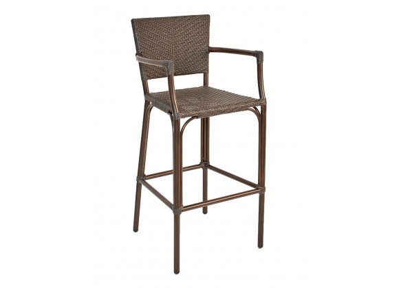 Hand Painted Aluminum Frame Barstool - BRT-05