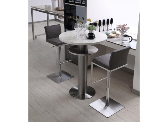 Clay Barstool in Gray- Lifestyle 1