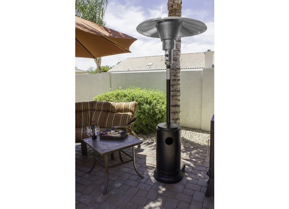 AZ Patio Heaters Commercial Patio Heater in Bronze - Lifestyle