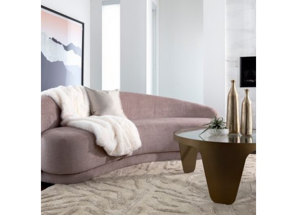 Sunpan Kendra Sofa in Planet Lilac - Lifestyle