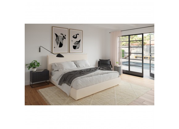 Moe's Home Collection Atelier Nightstand, Black - Lifestyle