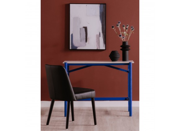 Moe's Home Collection Harbor Desk in Blue - Lifestyle