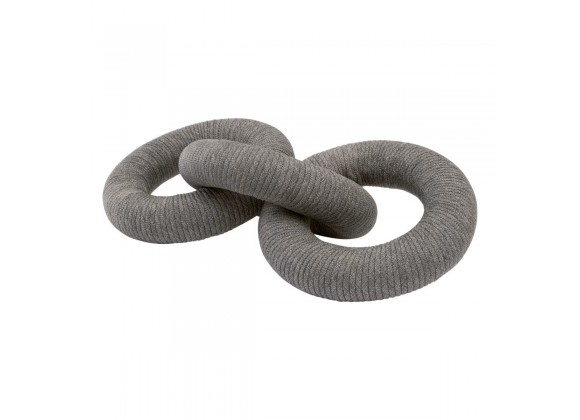Essentials for Living Crew Rope Link in Dove Flat Rope - Front Side Angle