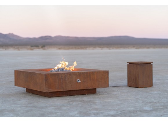 The Outdoor Plus Square Cabo 36" Fire Pit 