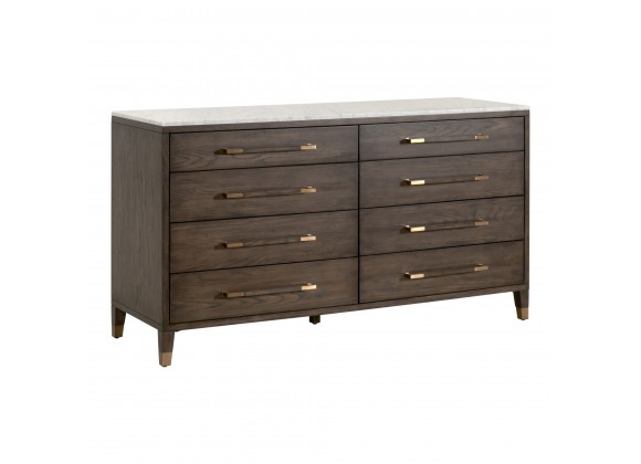 Essentials For Living Cambria 8-Drawer Double Dresser - Front Side Angle