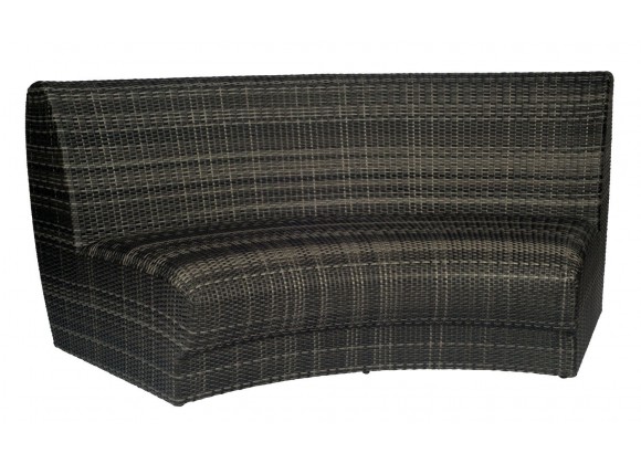 Woodard Woodard Genie Curved Armless Sofa