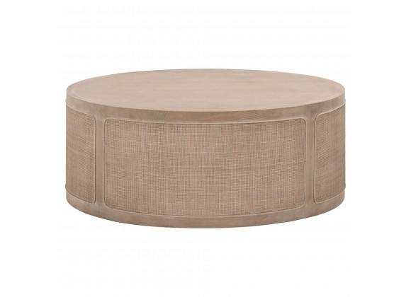 Essentials For Living Cane Coffee Table - Front Top Angle