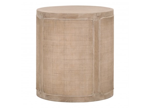 Essentials For Living Cane End Table - Front Side Angle