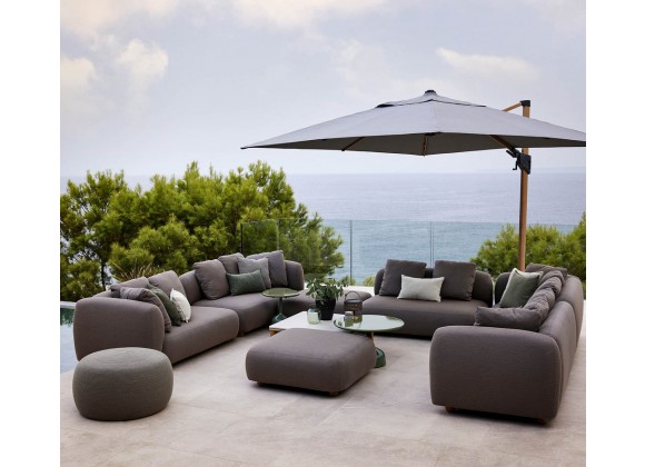 Cane-Line Capture 2-Seater Sofa Module Full Set Outdoor