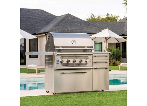American Made Grills Freestanding Encore - 36" Hybrid Grill