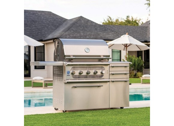 American Made Grills Freestanding Muscle - 36" Hybrid Grill
