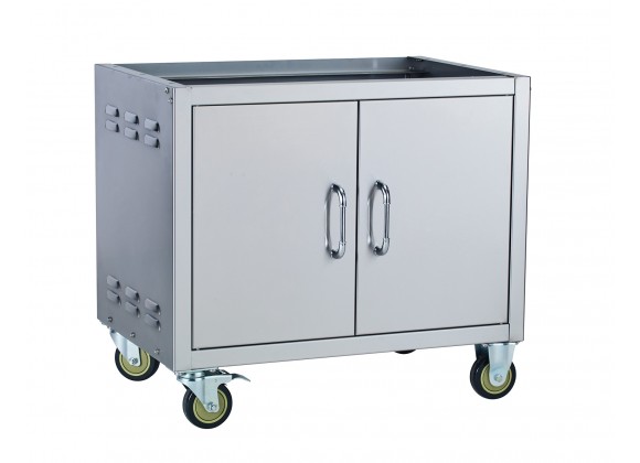 Bull BBQ 24" Steer Pedestal Cart Bottom - Door Closed