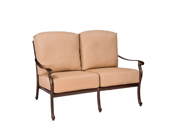 Woodard Casa Love Seat - Angled