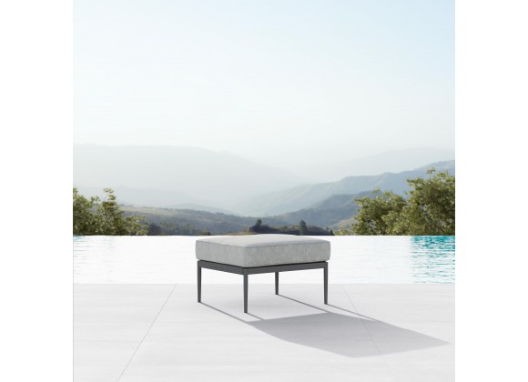 Azzurro Living Catalina Ottoman With Moon Cushion - Lifestyle