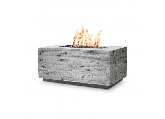 The Outdoor Plus Catalina Wood Grain Fire Pit 