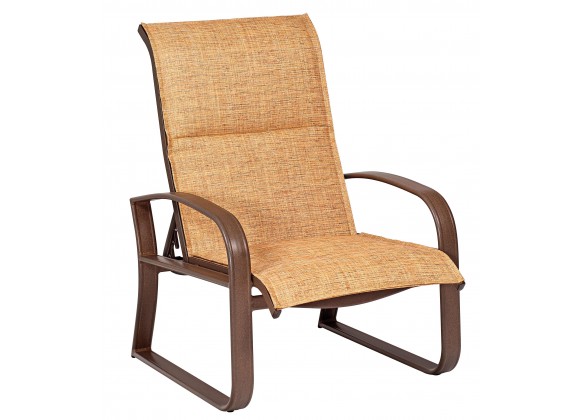 Woodard Cayman Isle Padded Sling Adjustable Lounge Chair