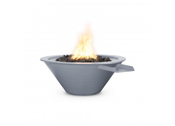 The Outdoor Plus Cazo Powder Coated Fire & Water Bowl