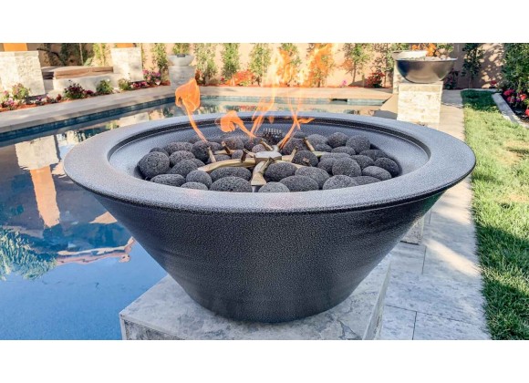 The Outdoor Plus 24" Cazo Powder Coated Fire Bowl