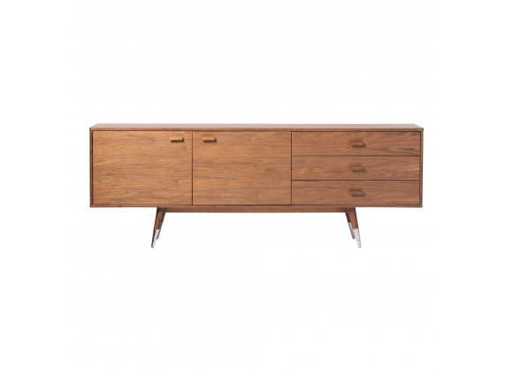 Moe's Home Collection Sienna Small Sideboard - Walnut - Front Angle
