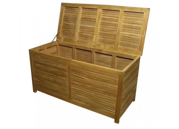 Anderson Teak Camrose Storage Box Open View