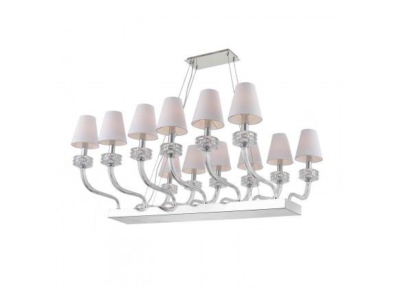 ZEEV Lighting Abigail Collection Chandelier- Front Angle